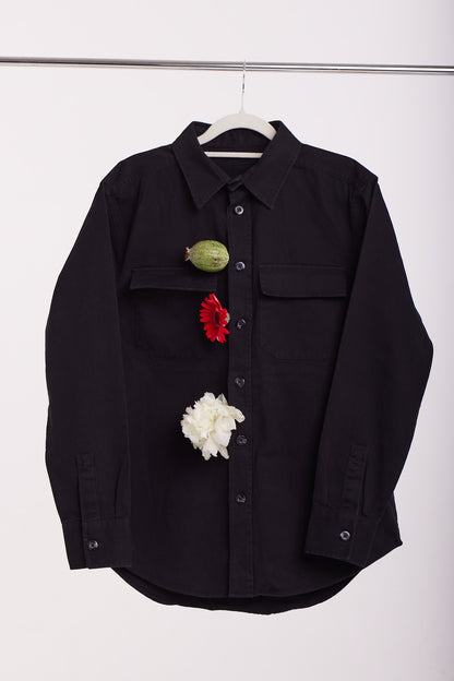 Embroidered Anatomical Heart Shirt – A Statement of Power and Emotion